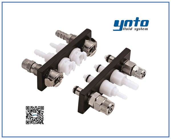 Multi–Mount 多管道面板系列接頭，CPC塑料快速接頭 Multi-Mount Series